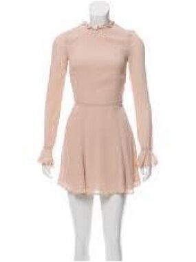 Reformation Lia Mini Dress - Blush Size 2